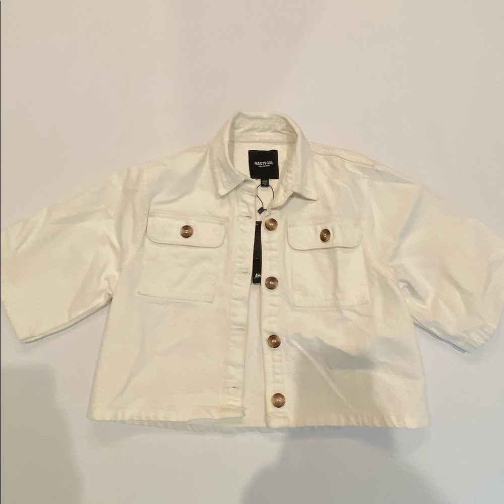 Nastya Gal Jean Jacket Short Sleeve